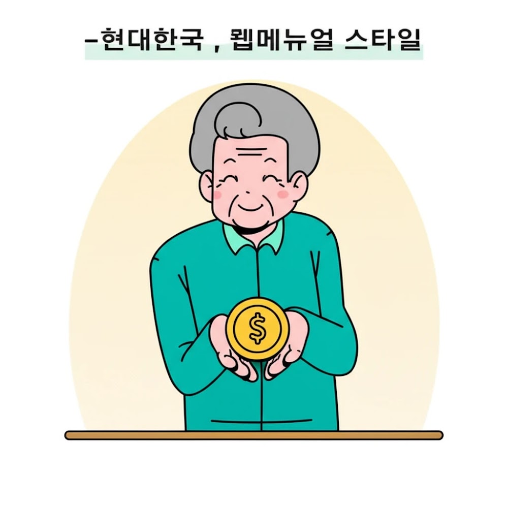2025년 기초연금 인상 관련 이미지