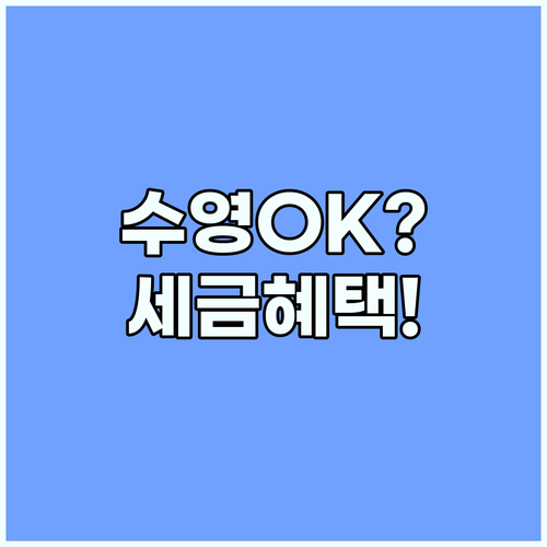 2025년 문화비 소득공제 확대! 수영 강습료도 포함?